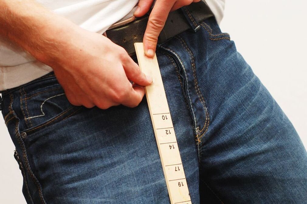 taille du pénis après avoir utilisé des remèdes locaux